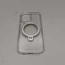 TORRAS Q3 Spin for iPhone 17 Case with 360 Magnetic Stand, Fit for MagSafe, Non-Yellowing Kickstand Case for iPhone 17 Phone Case with Camera Control Cover, Hard PC Protection, Clear