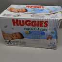 Huggies Natural Care Cucumber, Aloe and Vitamin E Baby Wipes, Hypoallergenic, Scented, 10 Flip-Top Packs (560 Wipes Total)