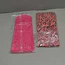 Shappy 2 Pcs Heat Resistant Hair Tools Bag Curling Iron Travel Case Cover Neoprene Flat Iron Holder Travel Case and Silicone Mat Pouch for Hot Hair Tools Storage Organizer(Leopard Style)