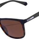 Polarized Mens Rectangle Sunglasses Retro Fashion Sun Glasses UV protection Shades Square Vintage (Tortoiseshell, Millimeters, 54)