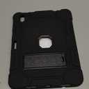 Case for iPad (A16) 11th Generation 11 Inch 2025 / iPad 10th Generation 10.9 Inch 2022, [Built-in Pencil Holder] Heavy Duty Shockproof Rugged Protective Case, Black