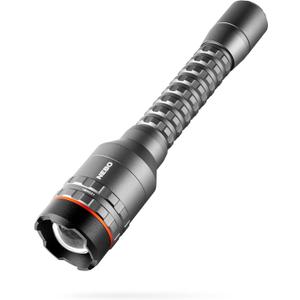 NEBO Davinci 5000 Flashlight & Portable Charger | 5000 Lumens, 4 Light Modes, Rechargeable, Waterproof Handheld Flashlight for Camping & Hunting, USB Power Bank, 4X Zoom, Includes Charging Cable
