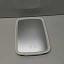 NEZZOE Lighted Makeup Mirror, Portable Mirror with Lights, 1500mAh Rechargeable Vanity Mirror with 3 Colors and Brightness Adjustable