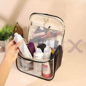  Bag for Women Travel Hanging Toiletry Bag Makeup Brush Holder Stylish and Practical Pvc Storage Pouch