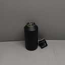 BJPKPK Half Gallon Water Bottle Insulated, Dishwasher Safe 64 oz Water Bottle with Handle, Leakproof BPA Free Water Jug, Large Stainless Steel Thermos for Sports, Black