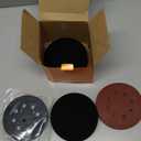 5 inch DeWalt DWE6423/6423K, DWE6421/6421K, DCW210B Random Orbital Sander Replacement Pad with 5 inch 8 Hole Hook Loop Foam & Sanding Backing Pads Sanding Discs Include 100/150/180/240/320/400 Grit