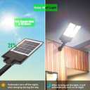 150W Solar Lights Outdoor Waterproof, 8000LM LED Solar Flood Lights Outdoor Motion Sensor with Remote, 3 Modes Solar Lights for Outside Yard, Garden, Path & Parking Lot-2PACK