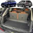 Cargo Mat Compatible with 2017-2026 Audi Q7 Cargo Liner for Q7/SQ7 Trunk Mat (Rear Left and Right Side Panels)