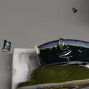 Stoneware Soup & Side Bowls Set of 2 by Roe & Moe (Olive Green & Dark Teal)