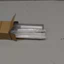 Floor Squeegee with 180 Rotating Head, Squeegee for Floor with 52'' Long Handle, Squeegee Broom, Squeegee for Window Cleaning, Bathroom Tile, Garage Concrete, Deck, Shower Glass (White)