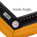 GemRed 82305 Aluminum Digital Angle Finder Protractor