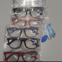 CCVOO 6 Pack Blue Light Blocking Reading Glasses, Anti Headache/Glare/Eye Strain Readers Computer Eyeglasses Women/Men (6 Pack Mix,2.25)