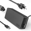 65W 45W USB C Laptop Charger Compatible with Lenovo Chromebook/Thinkpad/Yoga ADLX65YDC2A Computer Charger USB Type C AC Power Adapter