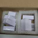 16 Pack Replacement Filters for 360 CupCake Ceramic Pet Fountain, GISOFIK Cat Water Fountain Filter, Triple Filtration Pet Fountain Filter, Ceramic Cat Fountain Filters with 4 Foam Sponges