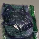 RoseSeek Women's Polka Dots Ruffle Tiered Layered Skirts Low Rise Ruched Y2K A Line Mini Skirt Deep Blue X-Small