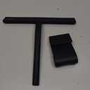 RICHMIRTH Silicone Rubber Blade Shower Squeegee 9" in Width Window & Car Squeegee for Shower, Glass, Window (Black)