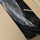 15 Panels Dog Fence Outdoor for Yard, 33 in(H) X 36 ft(L) Decorative Garden Fence Rustproof No Dig Animal Barrier Fencing Metal Wire Panel Border Patio Rabbits Ground Stakes Fencing