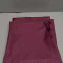 Simplebrand Plum Purple Sheer Curtains 72 Inches Long 2 Panels for Living Room, Rod Pockets Airy Window Treatments Voile Sheer Curtains Panels Lightweight for Front Back Patio Glass Door, 42" Width