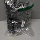 Dofilachy Blackout Cover for Pack N Play - Crib Blackout Cover Tent - Canopy Cover - Breathable Travel Crib Tent - Portable Stretchy Blackout Tent (Black)