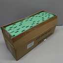 SPACEKEEPER Slim Rolling Storage Cart 4 Tier Bathroom Organizer Utility Cart Mobile Shelving Unit Tower Rack for Kitchen, Laundry Room, Bathroom, Narrow Places, Green