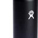 Hydro Flask Water Bottle - Insulated Stainless Steel - Non Spill, Leakproof in 24 Oz Black