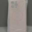 Miracase Magnetic for iPhone 16 Pro Case, [Soft Anti-Scratch Microfiber Lining], Compatible with MagSafe, Liquid Silicone Case Shockproof Drop Protection Phone Case for 16 Pro,Sand Pink