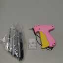 Stitch Gun for Clothes - Handheld Stitch Gun Quick Clothing Fixer - Tagging Gun - Includes 6 Needle, 1000 Black Fasteners & 1000 White Fasteners (Pink,Orange)