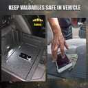 WASAI Pro Fingerprint Center Console Gun Safe Vault for BMW X3 2025-2026 | Truck Console Safe with Fingerprint Access and Hidden Hinge Design. Built for Secure Vehicle Storage.