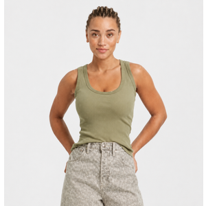 Women's Slim Fit Tank Top - Universal Thread Olive Green, Size S
