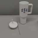 Simple Modern 40 oz Tumbler with Handle and Straw Lid | 4th of July Insulated Reusable Stainless Steel Water Bottle Travel Mug Cupholder Use | Gifts for Women Men Him Her | Trek Collection | USA