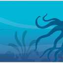 Eureka Seas The Day Blue Marine Animals Decorative Classroom and Bulletin Board Trim for Teachers, 2.25" Wide, 12 Strips for 37 Total Feet