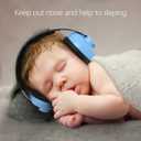 BBTKCARE Baby Ear Protection Noise Cancelling Headphones for Babies for 3 Months to 3 Years (Blue)