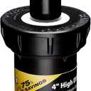 Rain Bird 8SAPROPR Pressure Regulating (PRS) High-Efficiency Pro Rotary Sprinkler, Hand Adjustable 45 - 270 Pattern, 8' - 14' Spray Distance, 4" Pop-up Height