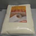 Non-Slip Rug Pad Gripper 8x10 Feet, Anti Skid Mat for Under Area Rugs, Keeps Rugs in Position and Safe, Thick Cushioned Carpet Pad for Hardwood Floors Protection (White)