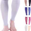 Doc Miller Compression Calf Sleeve for Men & Women, Premium Medical Grade, 15-20mmHg Graduated Support for Running, Calf Tear, Shin Splints, Knee High, Calf Sleeves, 1 Pair (XXX-Large, Grey)