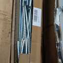 Ground-Stakes-Heavy-Duty-12 inch, J-Hook Rebar Stakes Galvanized Anti-Rust 20pcs Garden Stakes Metal Ground Anchors for Garden Dog Fence Chicken Coop Christmas Decorations Deer Fence