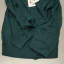 GRACE KARIN Women's Long Lantern Sleeve Crew Neck Crochet Top Hollow Out Fall Pullover Sweater (Medium)