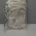 Color&Geometry Extremely White Beige Small Ultra Thin Indoor Door Mat 17"x30", Machine Washable Front Door Mat Non Slip, Low Profile Entrance Mat Indoor, Absorbent Carpet for Inside Use (FOLD) (1'5" x 2'6" (Rectangular))