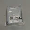 SATINIOR 6 Pcs Women's Rain Bonnet with Visor Clear Waterproof Plastic Rain Bonnet Hat for Women Female (Black Edge)