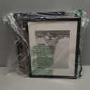 upsimples 11x14 Picture Frame Set of 5, Display Pictures 8x10 with Mat or 11x14 Without Mat, Wall Gallery Photo Frames, Black