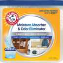 Arm & Hammer Fragrance Free Refillable Moisture Absorber and Odor Eliminator 14 oz. Tub