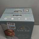 Pampers Amore, Size 0 (up to 10 lbs), 128 Count, Our Best Diaper Hypoallergenic & Fragrance Free, Up to 100% Leakproof, Soft as Cashmere