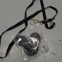 Mouse Magicband+ Compatible Puck Holder. (Black - with Lanyard)