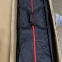 EMART Backdrop Stand Heavy Duty 8.9ftx30ft, Adjustable Pipe and Drape Photo Background Support Kit, Metal Frame with Flat Base for Wedding Birthday Party Banquet Decorations-Black