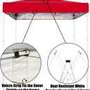 Sunnyglade 6x4 Ft Pop-Up Canopy Tent Outdoor Portable Instant Shelter Folding Canopy with Carry Bag