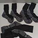 DANISH ENDURANCE Merino Wool Hiking Socks for Men & Women, Breathable, Anti-Blister Socks for Outdoors, 3 or 5-Pack
