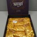 Crystal Sherry, Sweet Port and Dessert Wine Glasses | Set of 4 | 3.7 oz Small Schooner Sippers for Cordials and Liqueur | Long Stem Glassware for Aperitif, Digestive, After Dinner Drinks