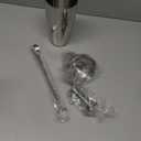 Cocktail Shaker, KITESSENSU 24oz Drink Shaker with Bartender Strainer, Measuring Jigger, Bar Mixing Spoon, Cocktail Recipe Guide, Professional Drink Mixer Set for Beginners, Silver (Silver - Cobbler 3)