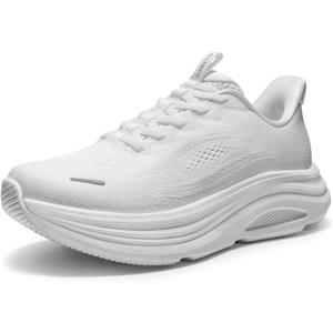 ALLSWIFIT Women's Slip On Walking Shoes Running Sneakers | Hands-Free, Cushion, Tennis, Comfortable, Arch Support, Gym, Workout, Athletic, Fashion, StediCloud, 7.5