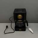 Amaste Coffee Maker, 25 Oz Drip Retro Style Coffee Machine with Glass Coffee Pot with Reusable Coffee Filter & Three Brewing Modes, 30minute-Warm-Keeping, CM 1003AE-Black